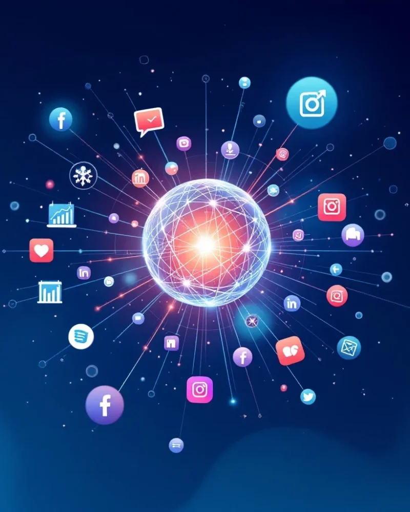 Digital Marketing strategy for business growth with SEO, SEM, and SMM.